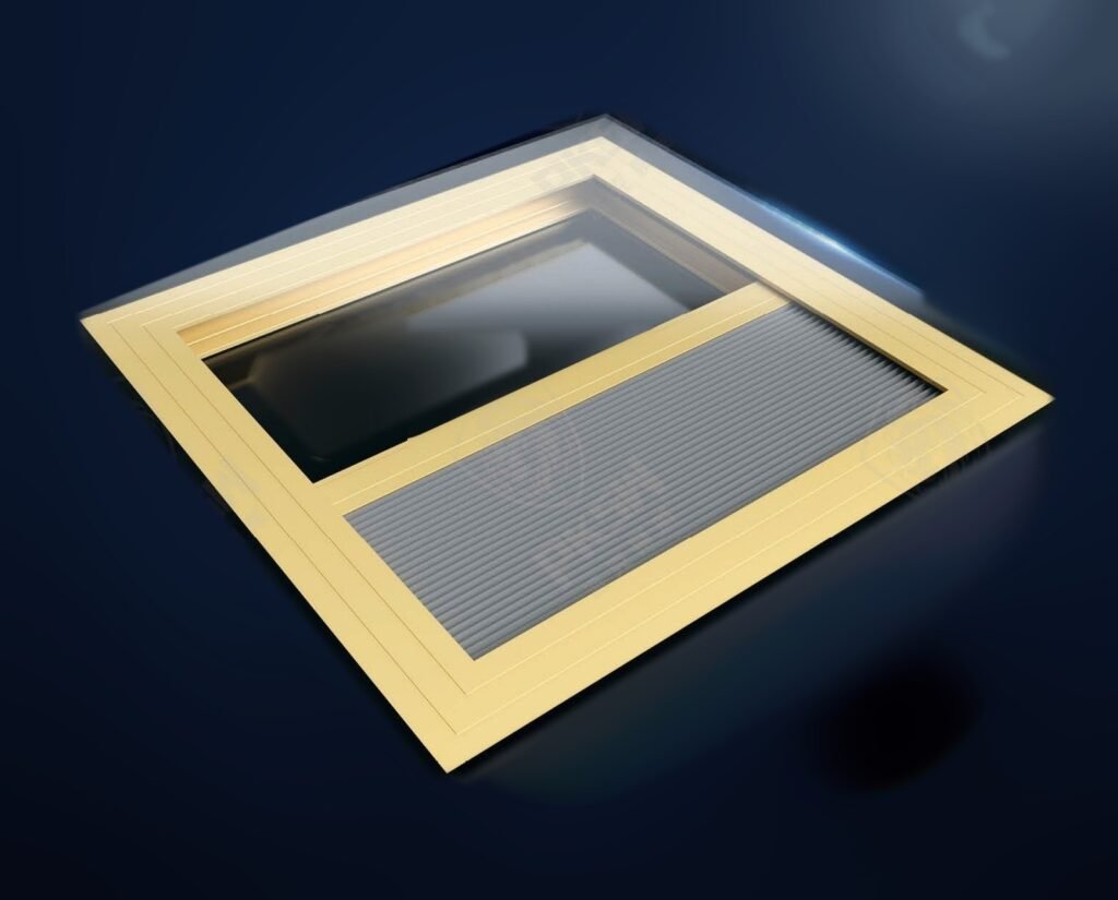 Skylight honeycomb blind glass C series