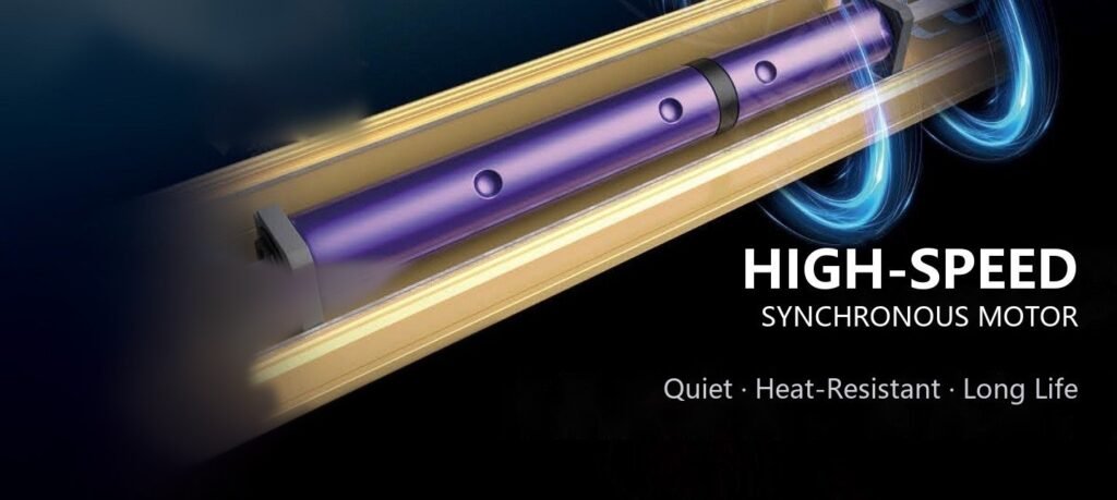 Electric magnetic honeycomb blind glass skylight roof system
