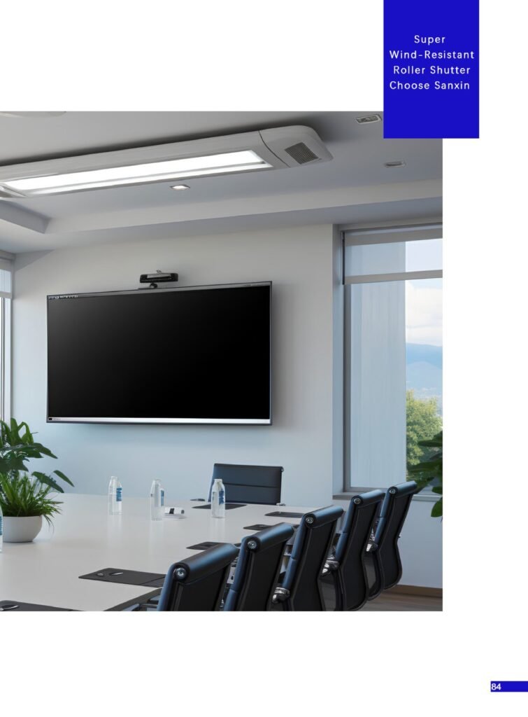 WR120-175 windproof roller blinds - main